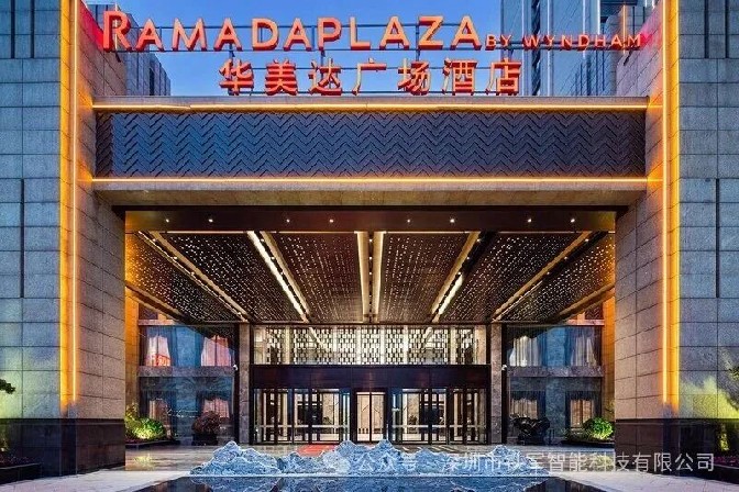 廣西華美達(dá)廣場酒店上線鐵軍智能健身房閘機(jī)